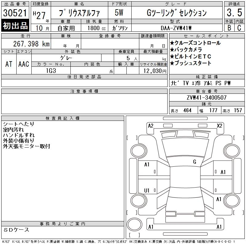 TOYOTA PRIUS ALPHA