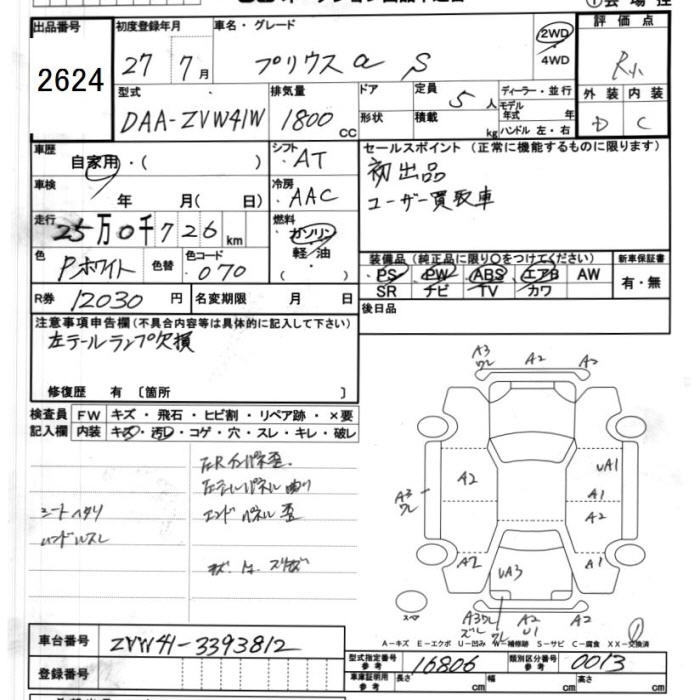 TOYOTA PRIUS ALPHA