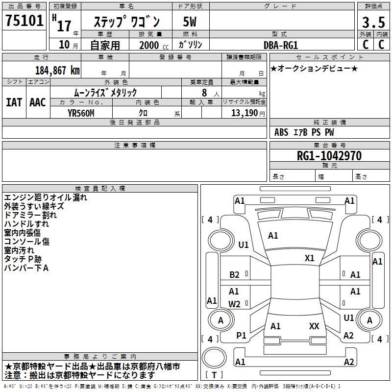 HONDA STEPWGN