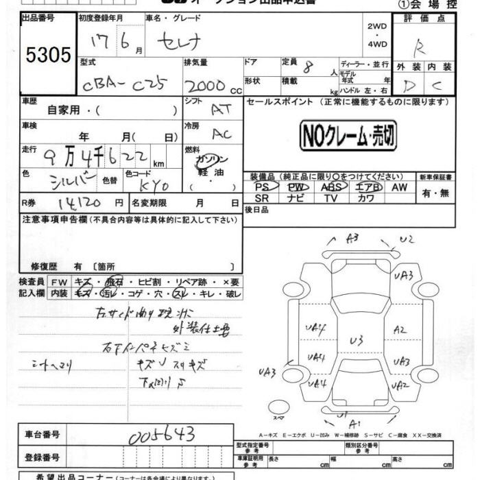 NISSAN SERENA