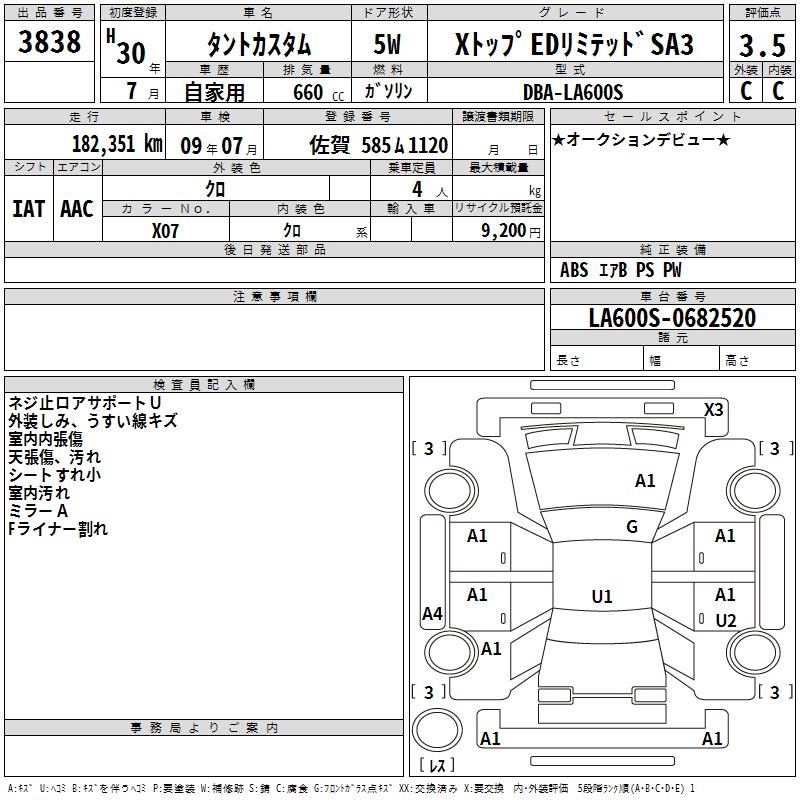 DAIHATSU TANTO