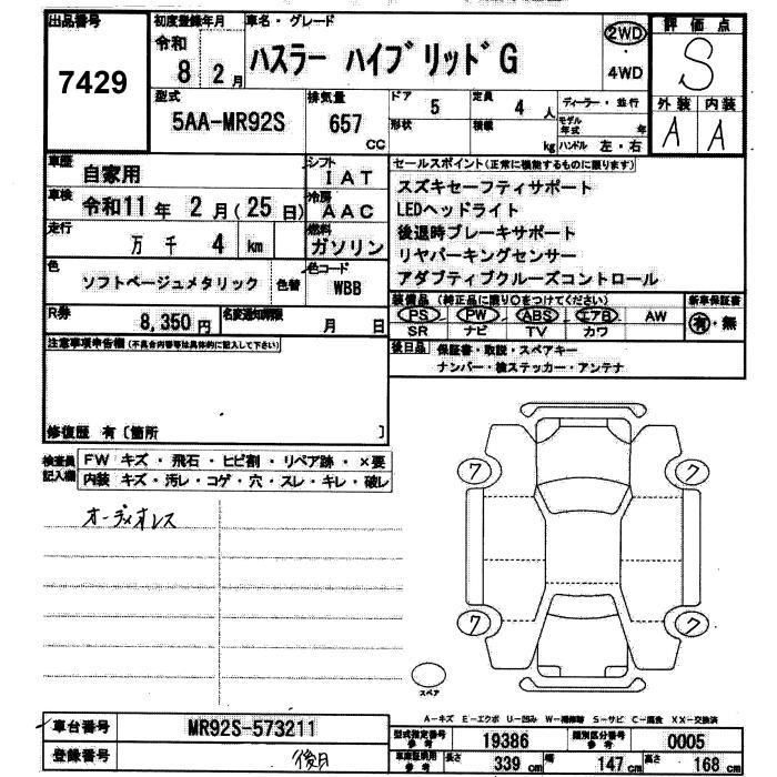SUZUKI HUSTLER