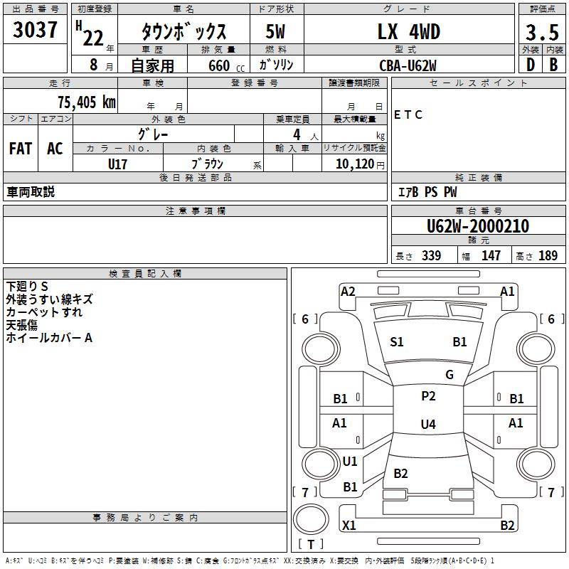 MITSUBISHI TOWN BOX
