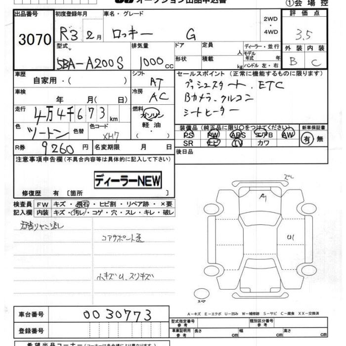 DAIHATSU ROCKY