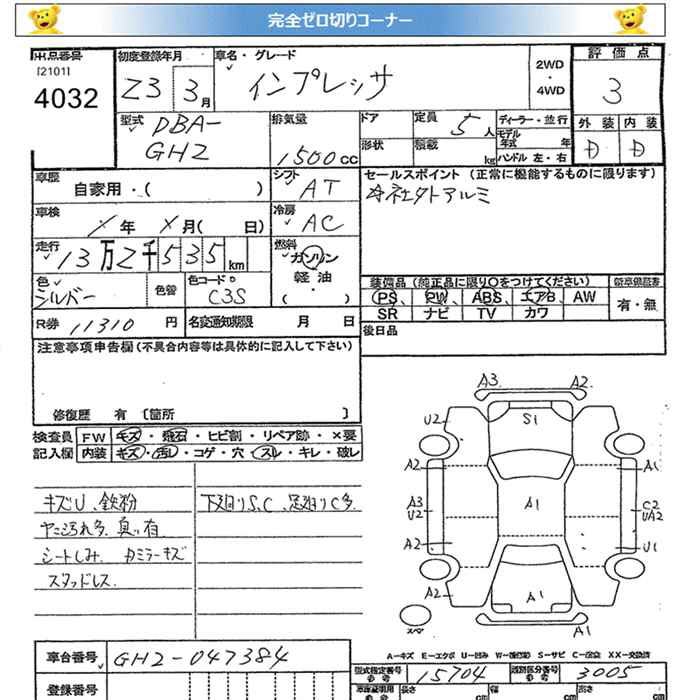 SUBARU IMPREZA