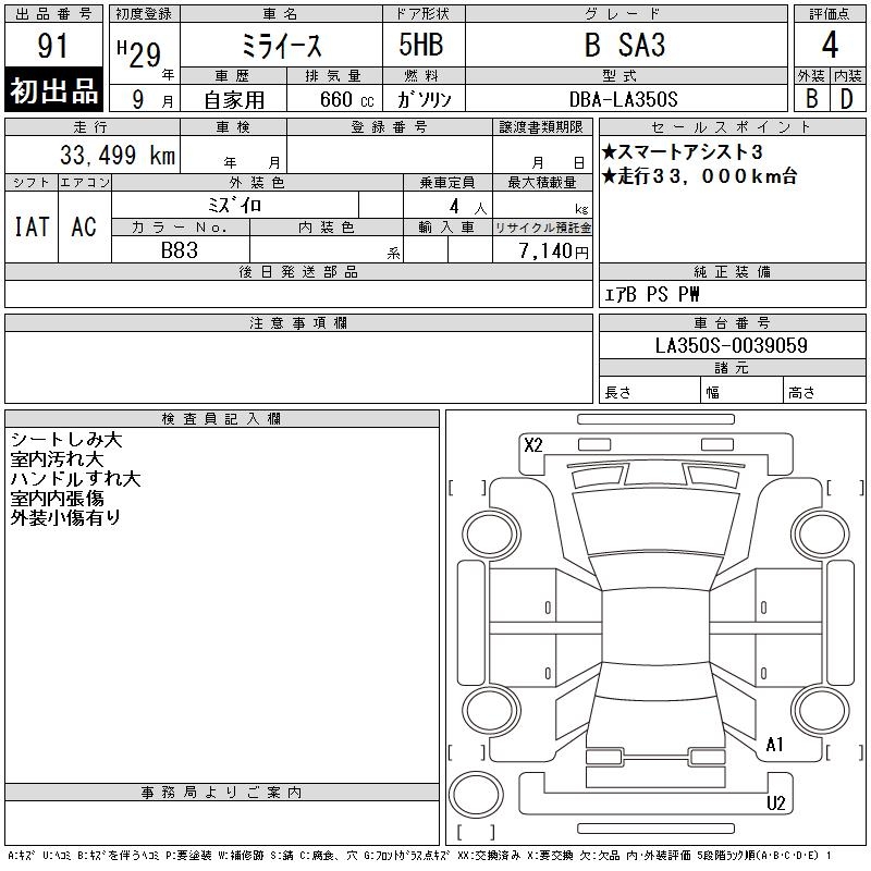 DAIHATSU MIRA E:S