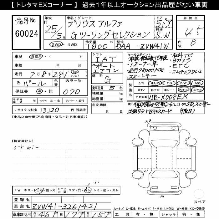 TOYOTA PRIUS ALPHA