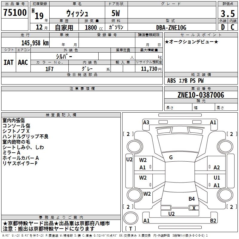 TOYOTA WISH