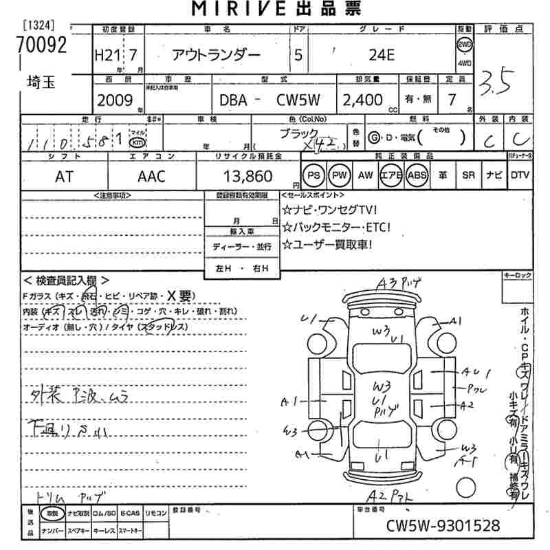 MITSUBISHI OUTLANDER