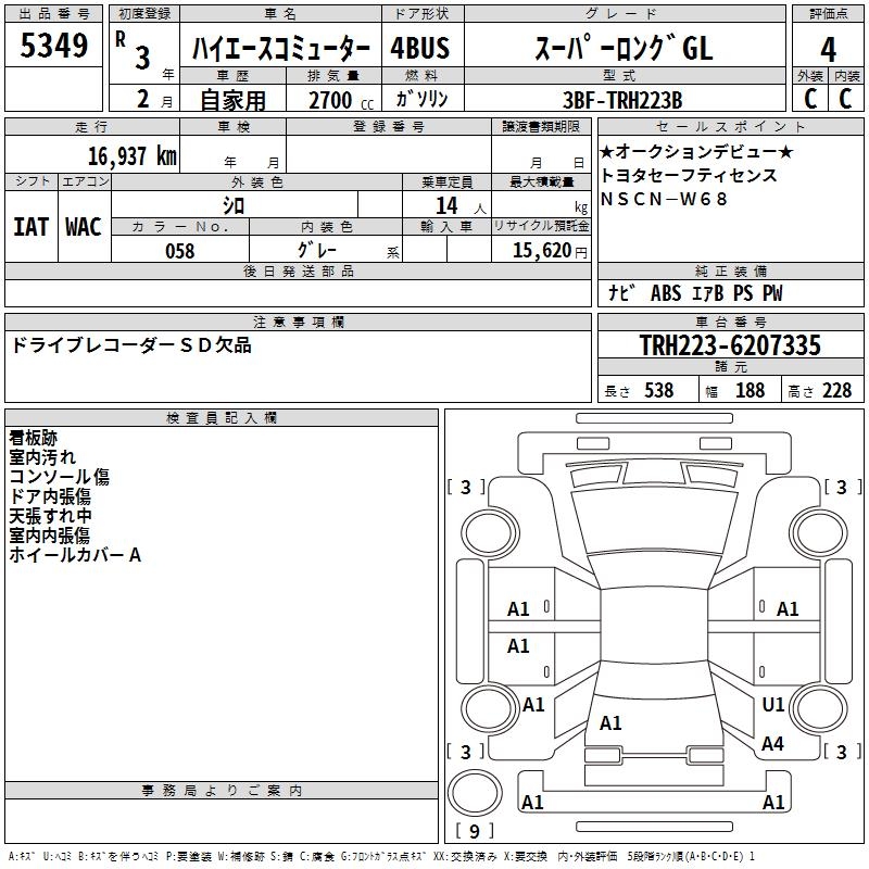 TOYOTA REGIUS ACE