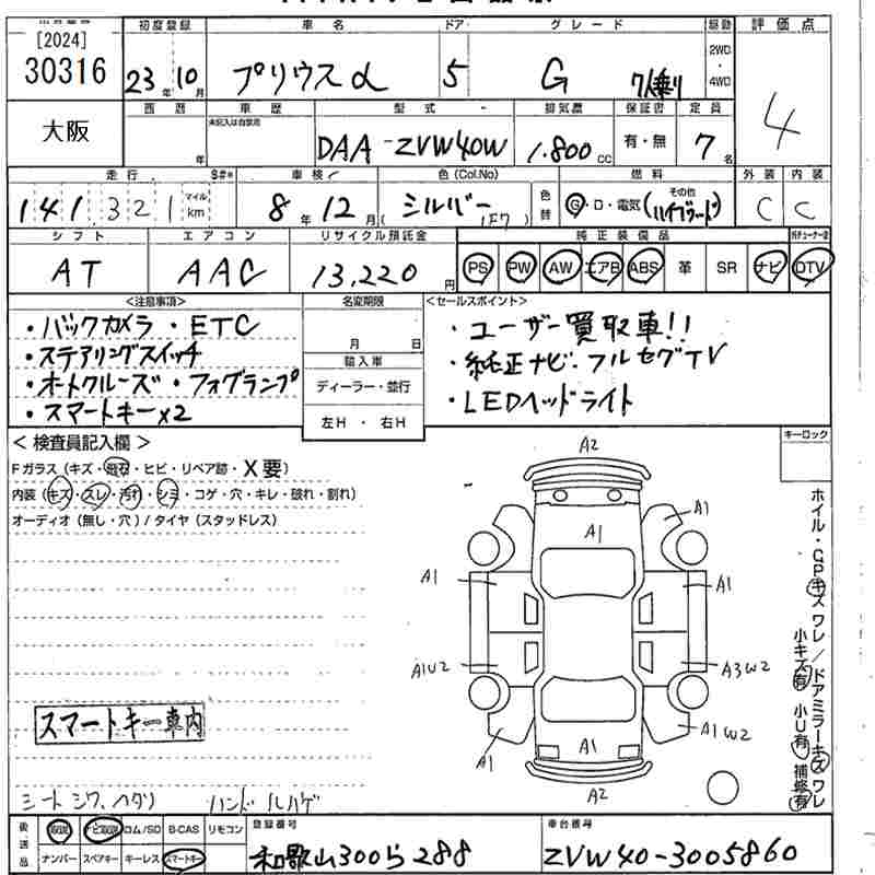 TOYOTA PRIUS ALPHA