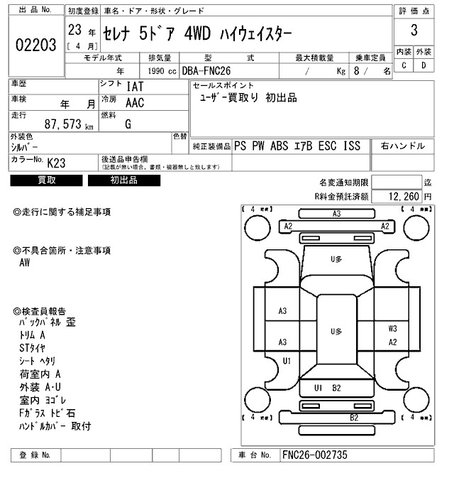 NISSAN SERENA