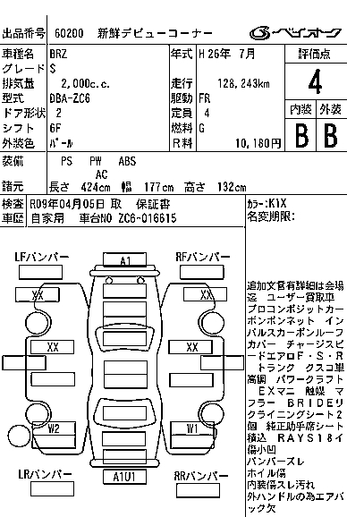 SUBARU BRZ