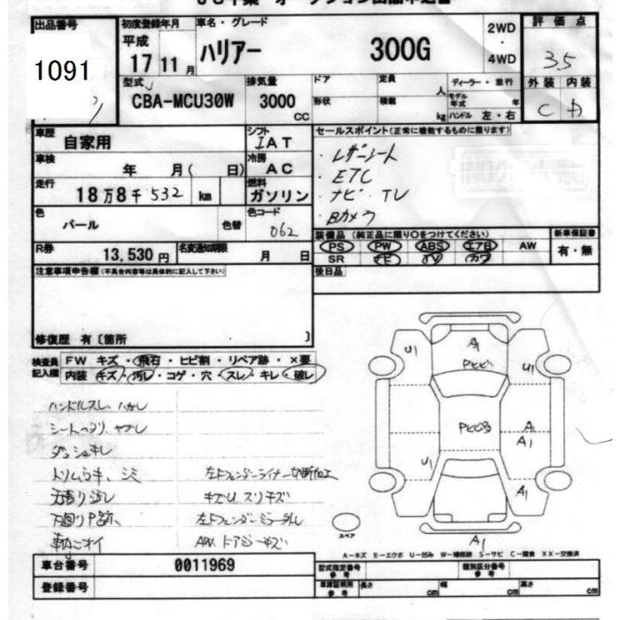 TOYOTA HARRIER