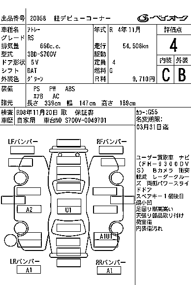 DAIHATSU ATRAI