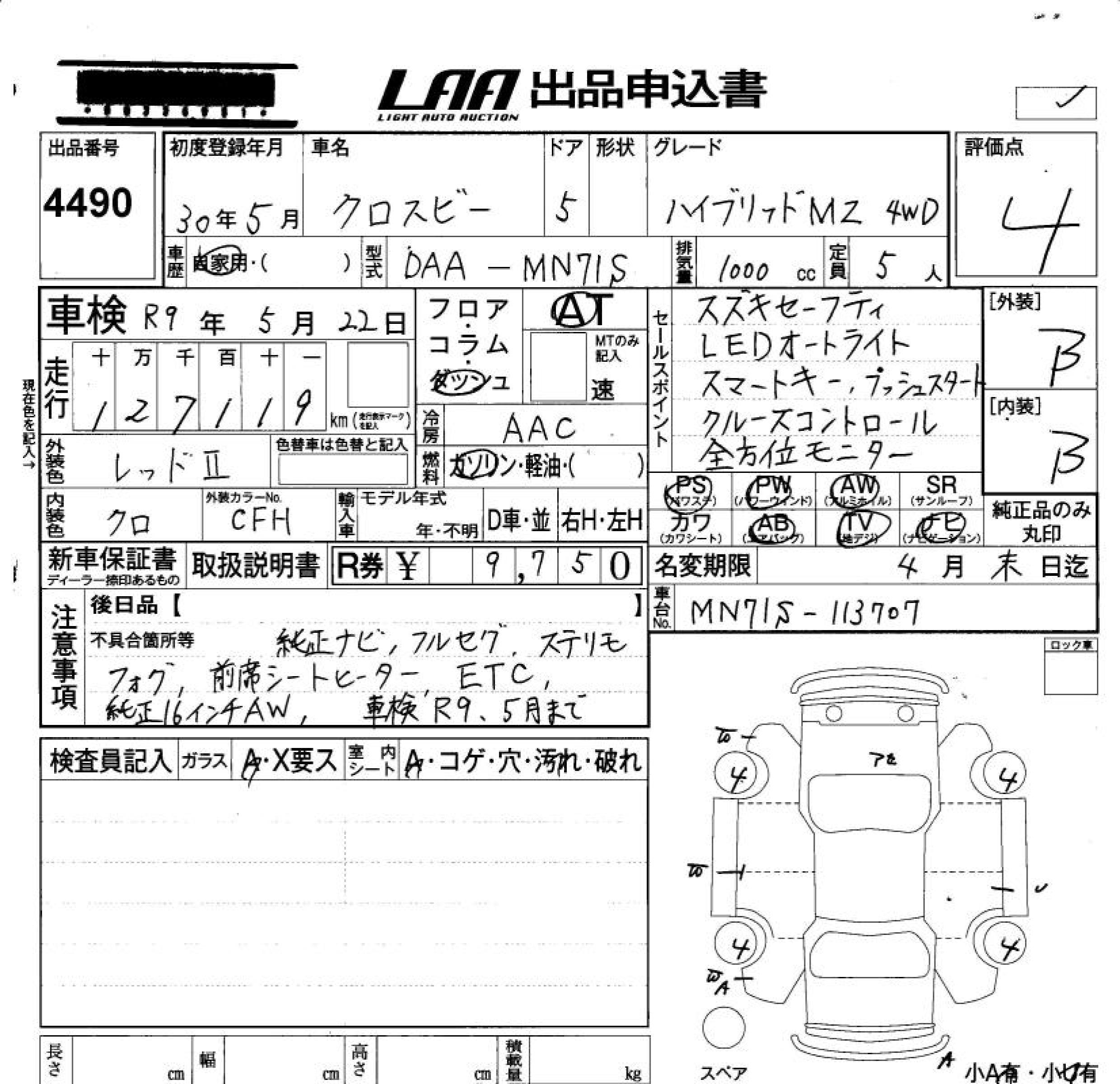 SUZUKI XBEE
