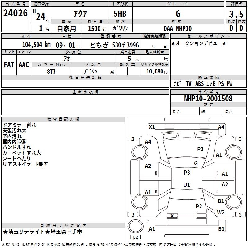 TOYOTA AQUA