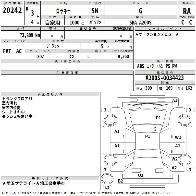 DAIHATSU ROCKY