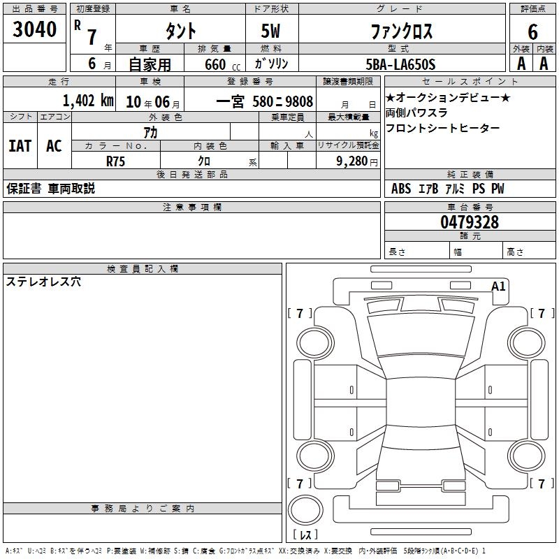 DAIHATSU TANTO