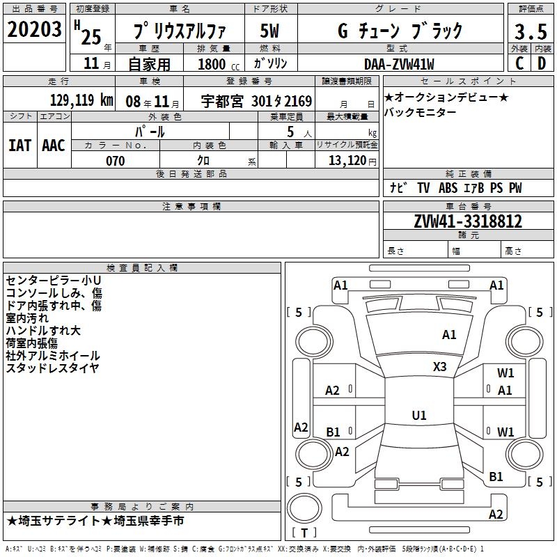 TOYOTA PRIUS ALPHA