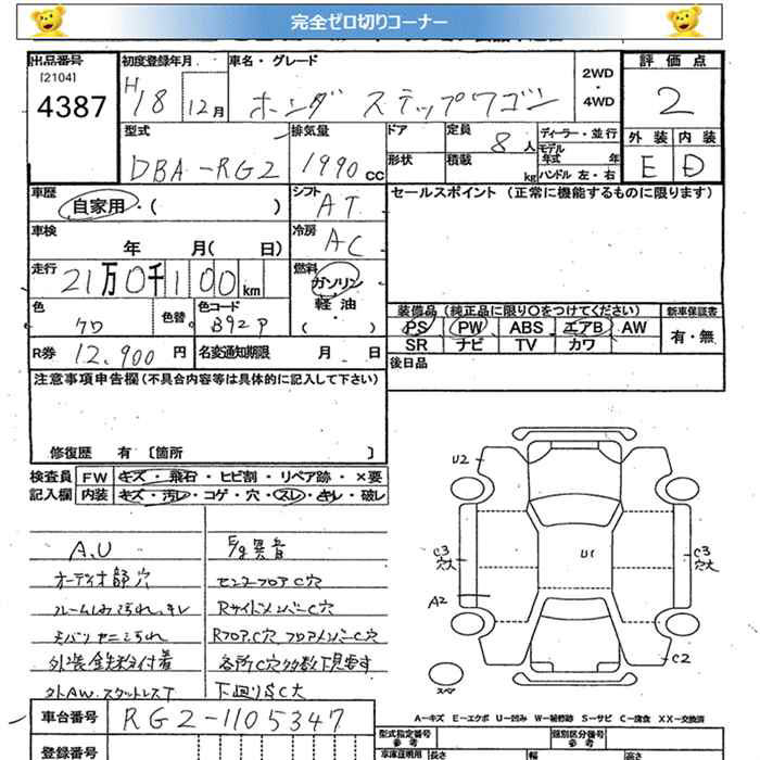 HONDA STEPWGN