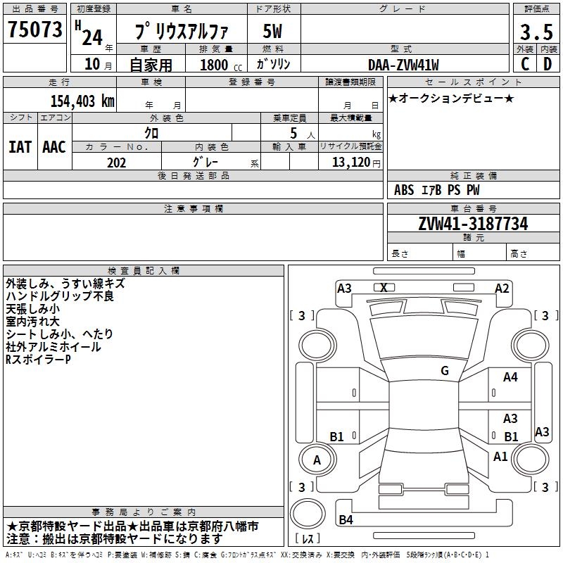 TOYOTA PRIUS ALPHA