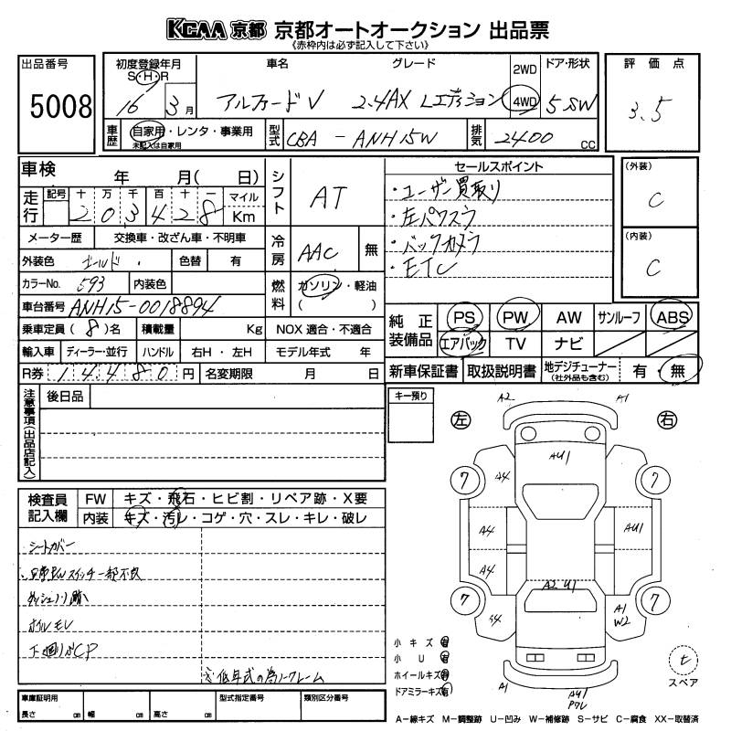 TOYOTA ALPHARD