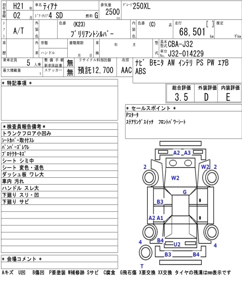 NISSAN TEANA