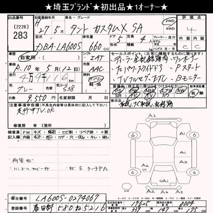 DAIHATSU TANTO
