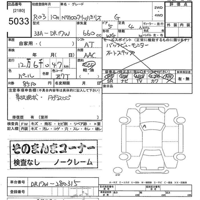 NISSAN NV100 CLIPPER