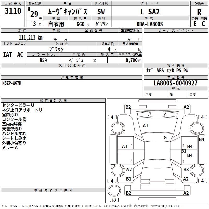 DAIHATSU MOVE CANBUS