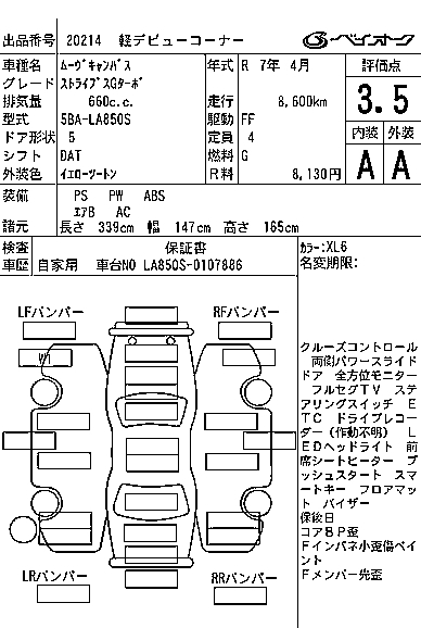 DAIHATSU MOVE CANBUS