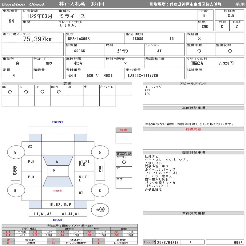 DAIHATSU MIRA E:S