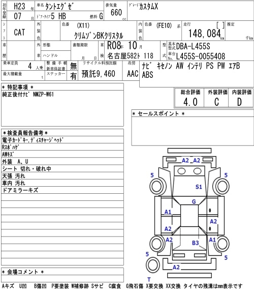 DAIHATSU TANTO EXE