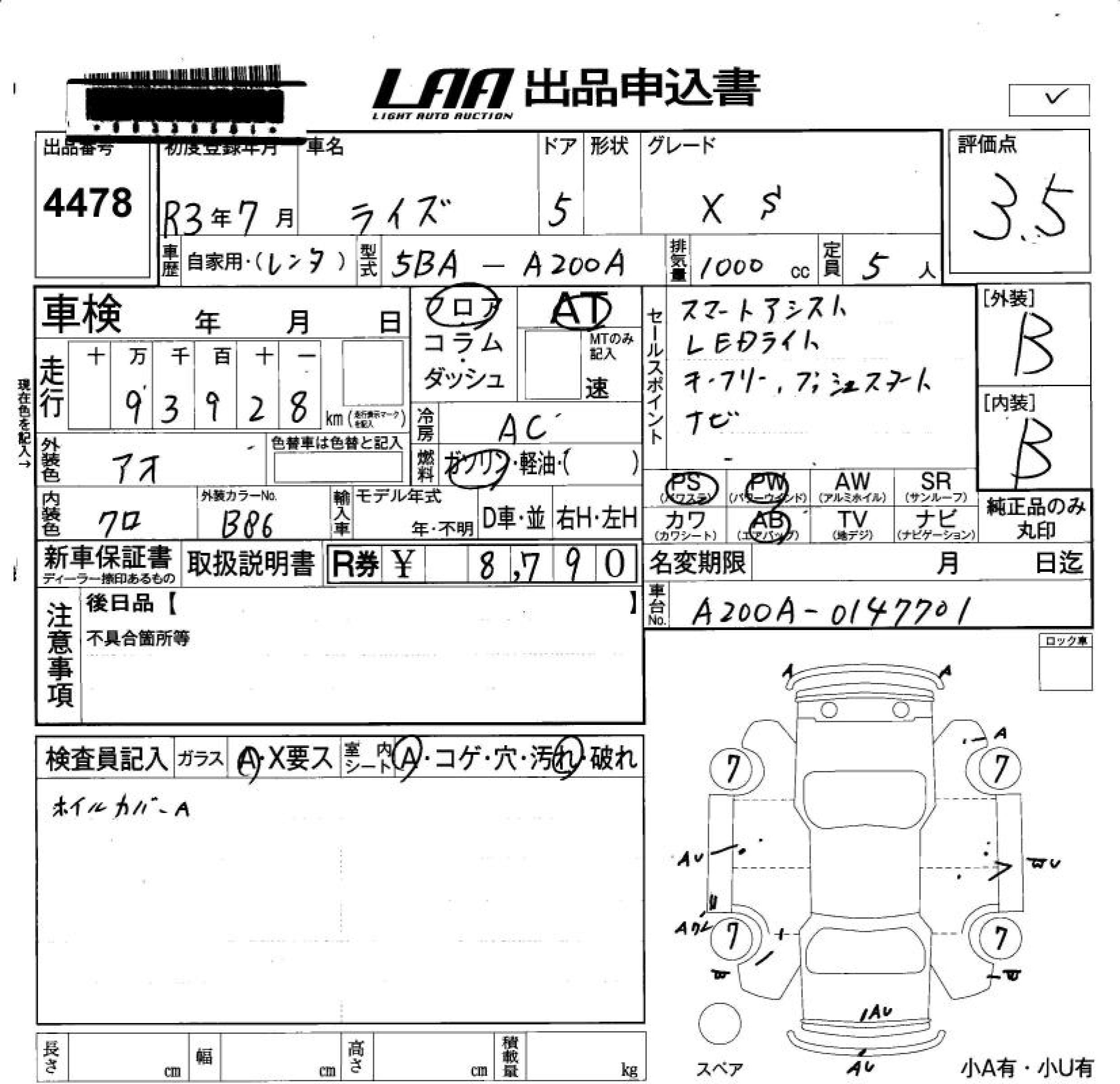 TOYOTA RAIZE