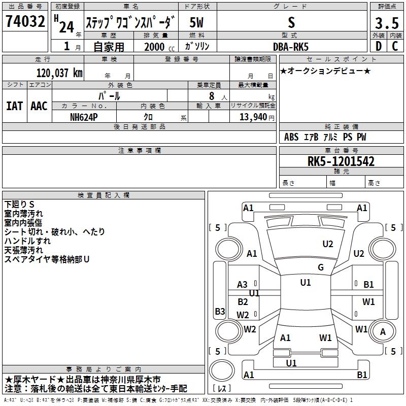 HONDA STEPWGN