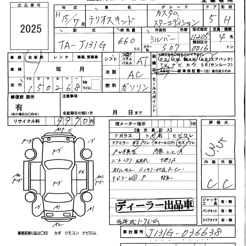 DAIHATSU TERIOS KID