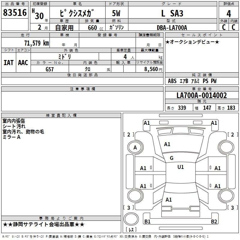 TOYOTA PIXIS MEGA