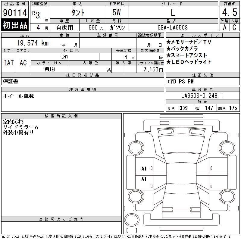 DAIHATSU TANTO