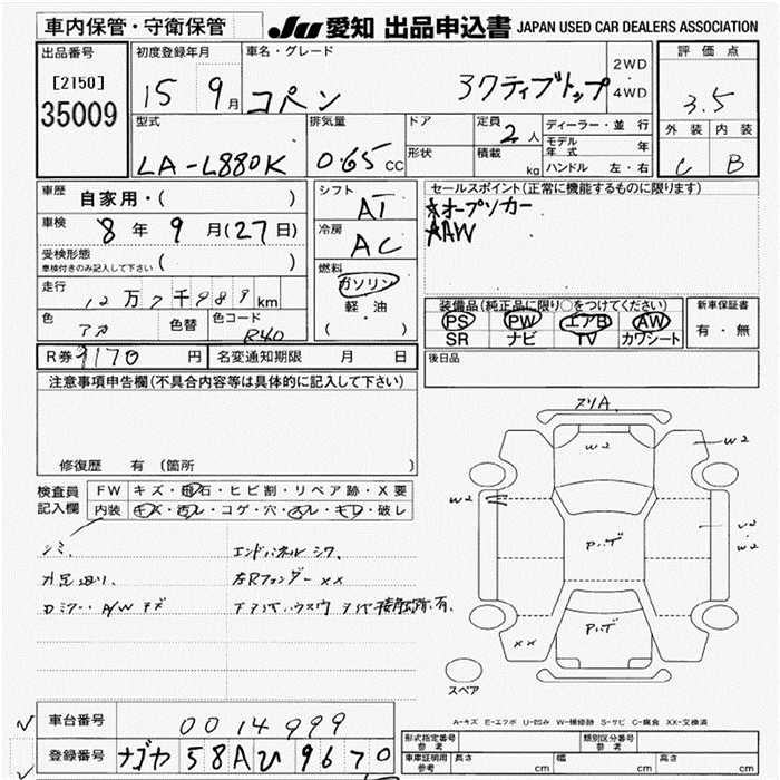 DAIHATSU COPEN