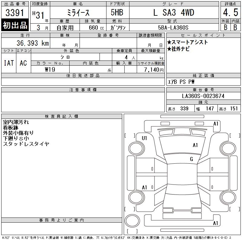 DAIHATSU MIRA E:S