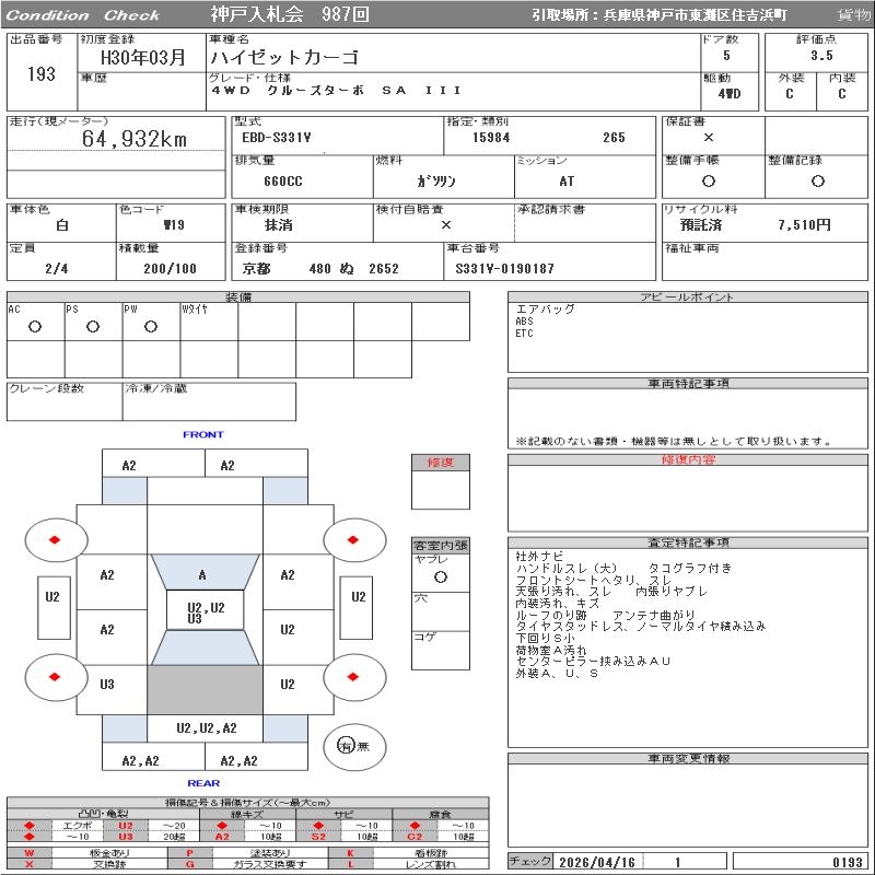 DAIHATSU HIJET