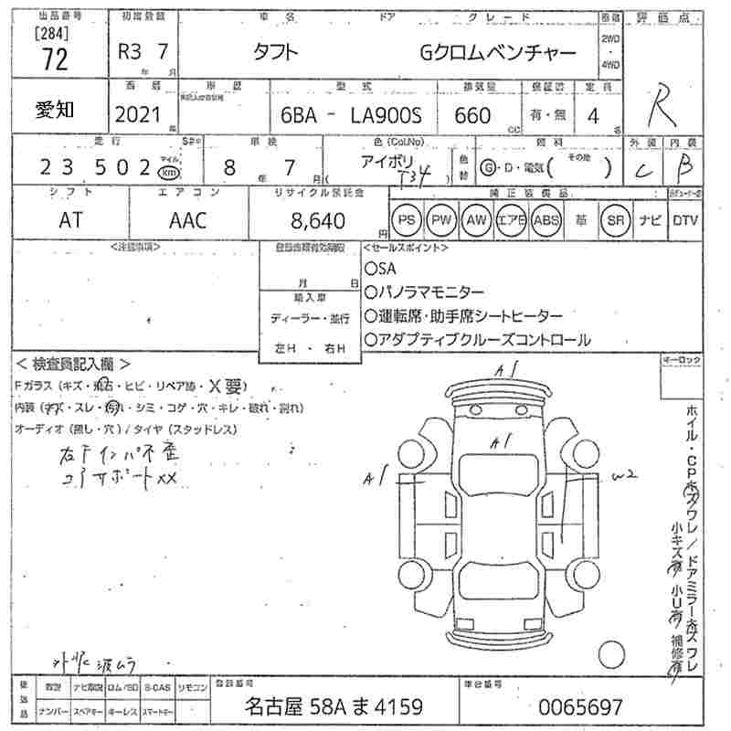 DAIHATSU TAFT