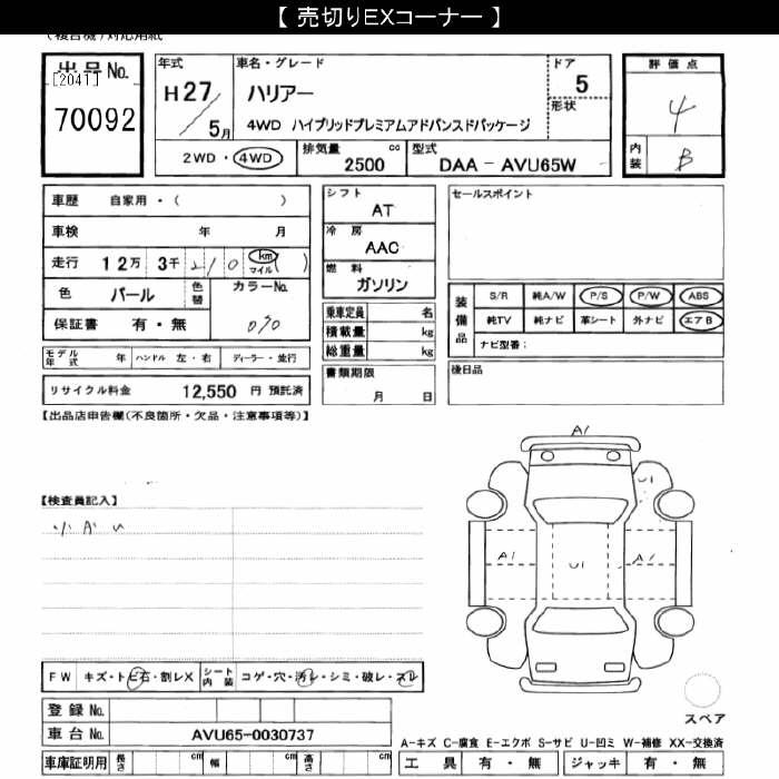 TOYOTA HARRIER