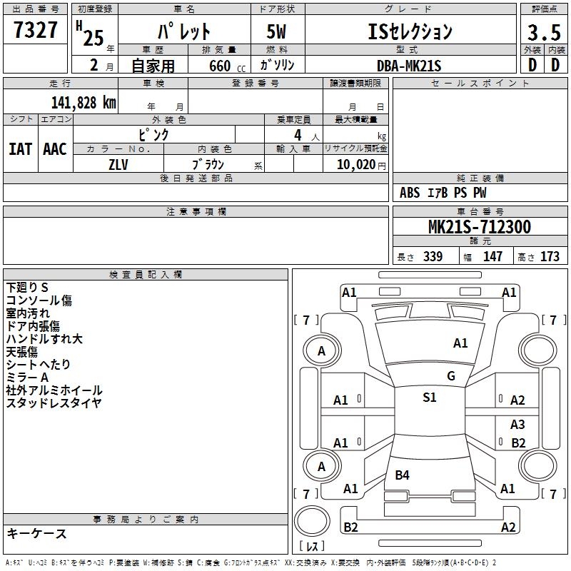SUZUKI PALETTE