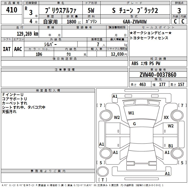 TOYOTA PRIUS ALPHA
