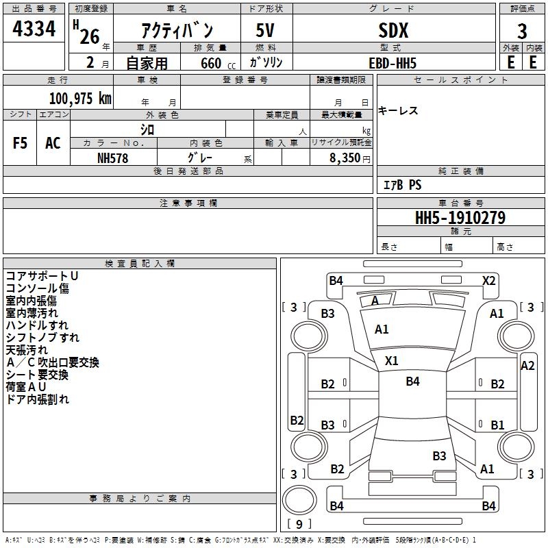 HONDA ACTY