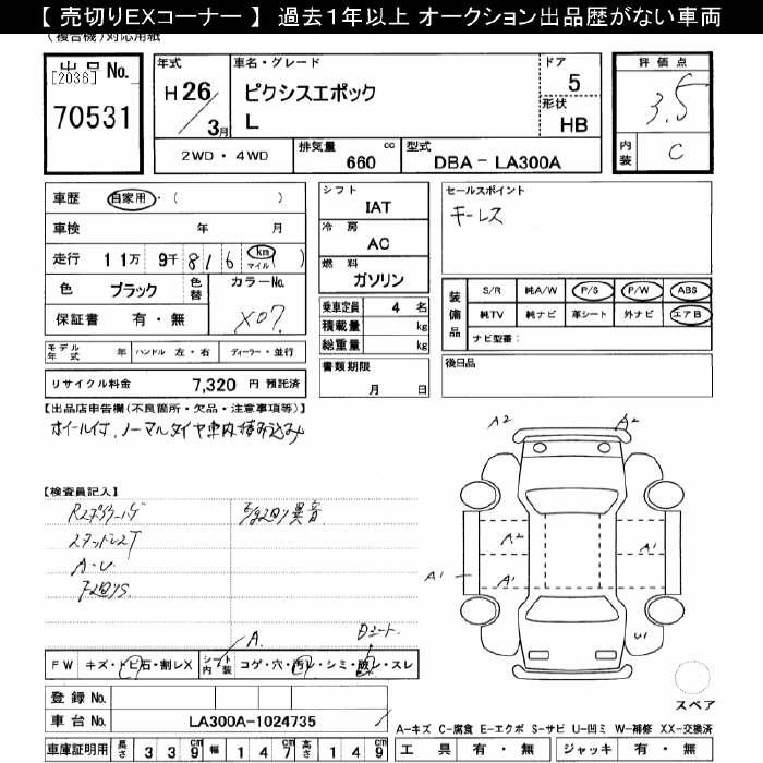 TOYOTA PIXIS EPOCH
