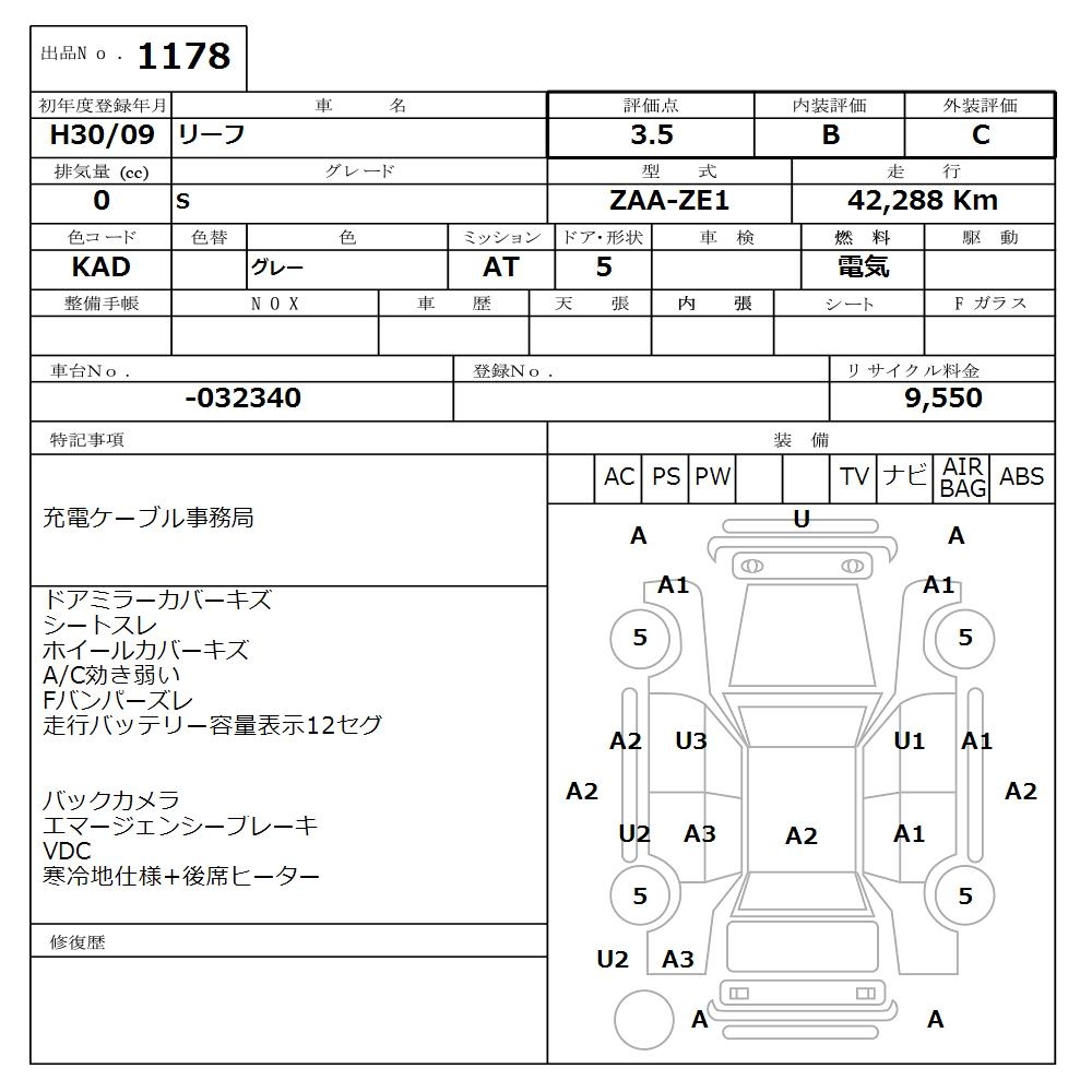 NISSAN LEAF