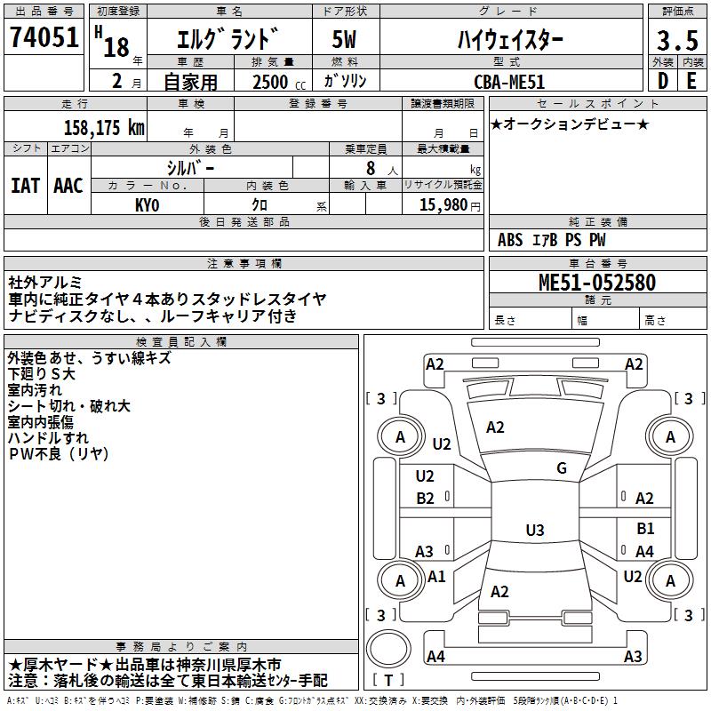 NISSAN ELGRAND